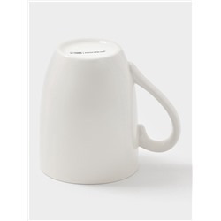 Кружка новогодняя Доляна «Домашние гномики», 330 мл, фарфор, белая