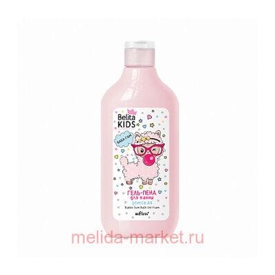 Белита Belita Kids Для девочек Гель-пена для ванны Бабл Гам, 300мл