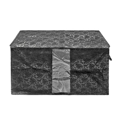 Органайзер для хранения на молнии черный 58х41х34, 1шт