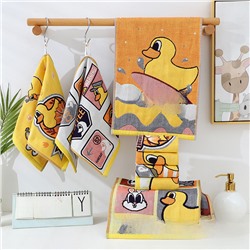 B.Duck, creative gauze children's towel for kindergarten, The genuine authorization of the little yellow duck series must be imitated!
