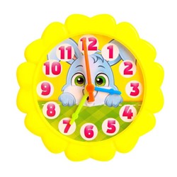 Часики игровые «Животные», учим время, считаем, МИКС