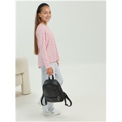 Лонгслив "Леопард" Детский Розовый