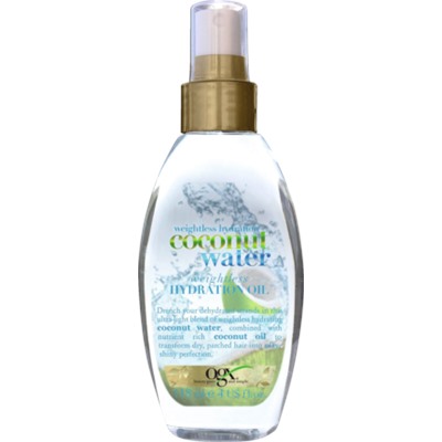 OGX Кокосовый Water Weightless Hydration масло, 118 мл