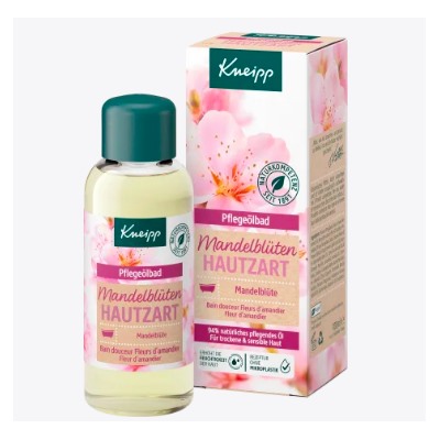 Kneipp  Badeöl Mandelblüten Hautzart, 100 ml  Масло для ухода с цветками миндаля, 100 мл
