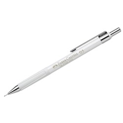 Карандаш механический Faber-Castell "TK-Fine 2315", HB, 0,5мм, с ластиком, белый корпус