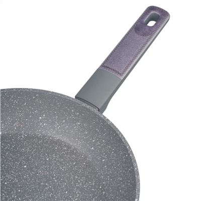 СКОВОРОДА С АНТИПРИГАРНЫМ ПОКРЫТИЕМ PFLUON MARBLE, 24*4,8 СМ