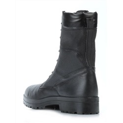 05-9007 BLACK Ботинки зимние мужские (искусственная кожа, искусственный мех)