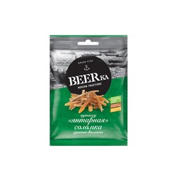 «Beerka», путассу «янтарная» соломка сушёно-вяленая, 25 г