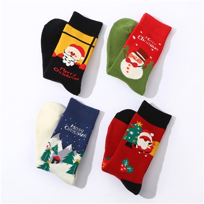 Haichin Demi-season warm knee socks for men and women, mid-length