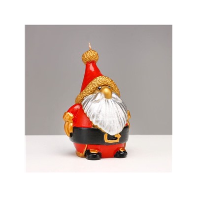 УЦЕНКА Свеча декоративная «Санта», 12×8.6×7.4 см