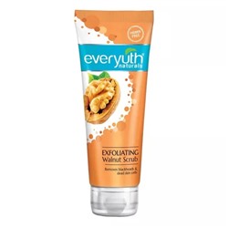 Отшелушивающий скраб с Грецким орехом (100 г), Exfoliating Walnut Scrub, произв. Everyuth