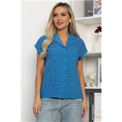 Блуза Мелита (сине-фиолетовая) Б13795-29М