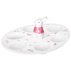 БЛЮДО ДЛЯ 6 ЯИЦ LEFARD "SUNDAY" 25,5*20*2 СМ