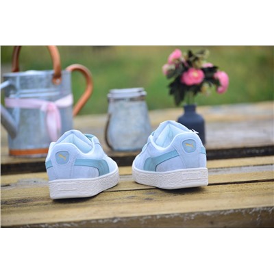 Зимние PUMA Suede из натуральной замши