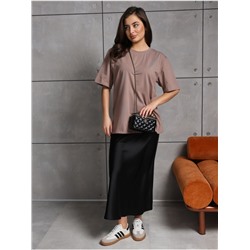 Футболка "Базовая" Кофе женская