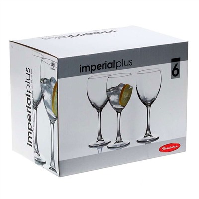 Набор бокалов IMPERIAL PLUS 6 штук 315 мл 44809В