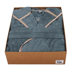 Халат Велюровый Женский (L) Ecosoft Mint Bayan Bornoz Large - EcoCotton