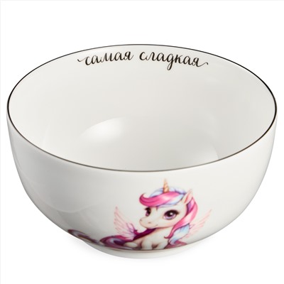 НАБОР ПОСУДЫ LEFARD "САМАЯ СЛАДКАЯ" 3 ПР. (КРУЖКА 240МЛ, САЛАТНИК 500МЛ, ТАРЕЛКА 20,5СМ)