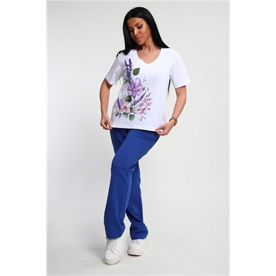 Женский костюм 74725 / васильковый