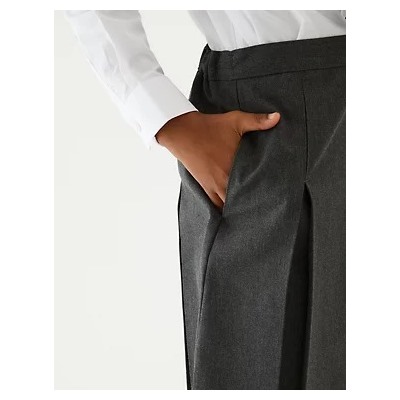 Girls' Longer Length School Skirt (2-16 Yrs)