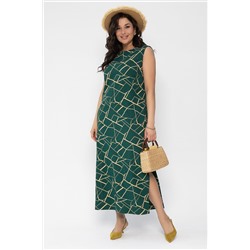 Платье Дария (изумруд) П13481-1М