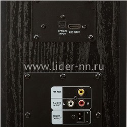 Колонка 08" (20-82 HOME SOUND) динамик 6шт/2х8"; 2х4"; 2х1.5" комплект 2 колонки ELTRONIC (черная)