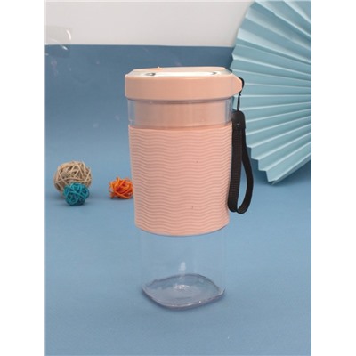 Блендер портативный "Juicer cup", peach, USB, (18*8 см)