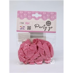 Набор воздушных шаров 10 шт. "Mellow magic", pink (25 см)