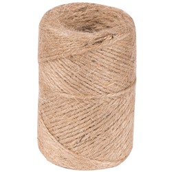 Шнур джутовый OfficeSpace полированный 1200текс 100м сменный блок 329539/Россия