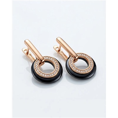 Серьги с керамикой