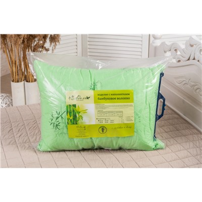 Подушка "Бамбук"  у/ст п/э полиэфирное волокно,пакет с пл.ручкой(Н)