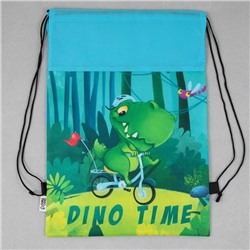 Мешок для обуви Dinotime, нетканое полотно, размер 41×30 см