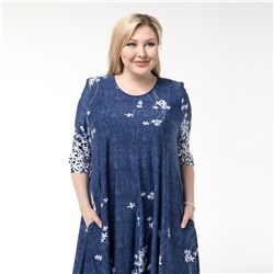 Victoria Wish Платье, Синий