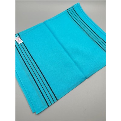 Bath Towel Мочалка-полотенце для душа с пилинг-эффектом / Long Exfoliating Towel, голубой