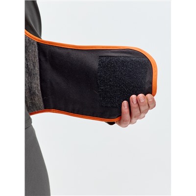 Столб-корсет согревающий на спину из собачьей шерсти с медной нитью