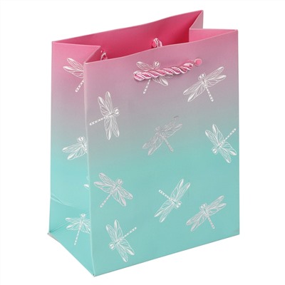 Пакет подарочный 11*14*6 Dragonfly 210г/м2 КОКОС 242553/12/Китай