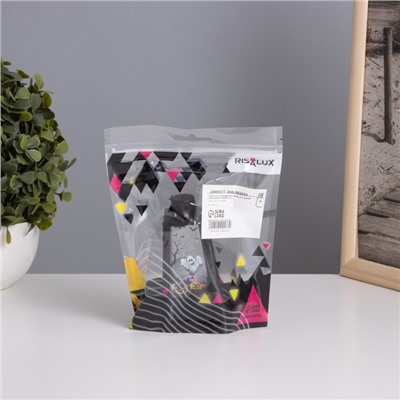 Фигурка светящаяся RISALUX «Привидение», LED-ночник, 3×LR1130, чёрный, 4.4×4.4×9.4 см