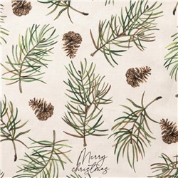 Дорожка на стол новогодняя Christmas tree 40×147 см, 100% хлопок, саржа 190 гр/2