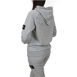 NOE102 GRAY Костюм спортивный женский (хлопок 90%, полиэстер 10%)