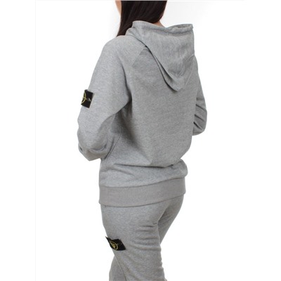 NOE102 GRAY Костюм спортивный женский (хлопок 90%, полиэстер 10%)
