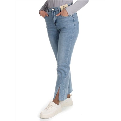 2351 BLUE Джинсы женские AMG JEANS (95% хлопок, 5% эластан)
