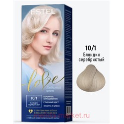 ESTEL Love Стойкая Крем-краска для волос тон 10/1 Блондин серебристый