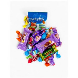 Сладкий детский новогодний подарок «Весёлого нового года», конфеты 300 г, 3Д конструктор