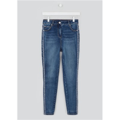 April Side Tape Skinny Jeans