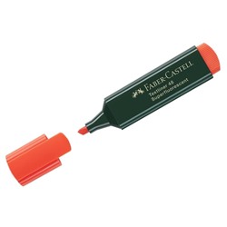 Текстовыделитель Faber-Castell "48" оранжевый, 1-5мм
