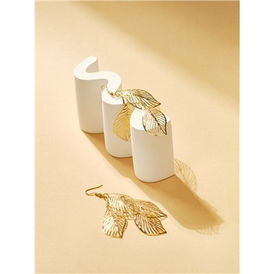 Серьги висячие «Шелест» листопад, цвет МИКС, 9,8 см