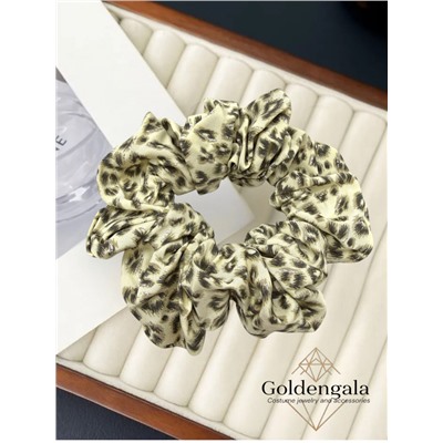 Резинка для волос объемная леопардовая Арт:Р17А/003