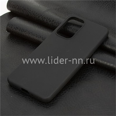 Задняя панель для Samsung Galaxy  A33 Силикон матовый (черная)