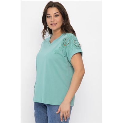 Блуза Время перемен (олива) Б13722-20М