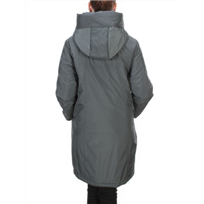 21-975 DARK GREEN Пальто зимнее женское AIKESDFRS (200 гр. холлофайбера)